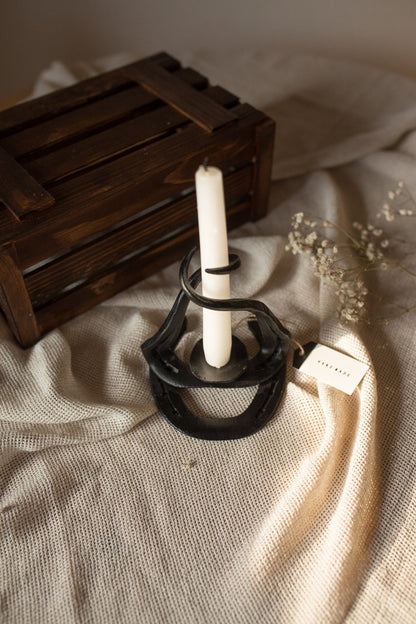 Handmade gift, Custom gift, Hand forged, Anniversary gift Handmade Candlestick - ForgingSam