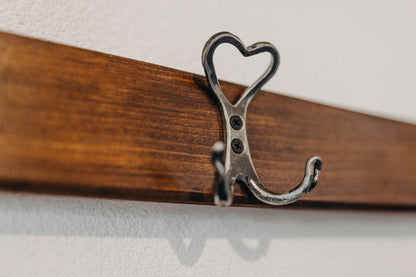 Handmade gift, Custom gift, Hand forged, Anniversary gift Oslo Hook - ForgingSam