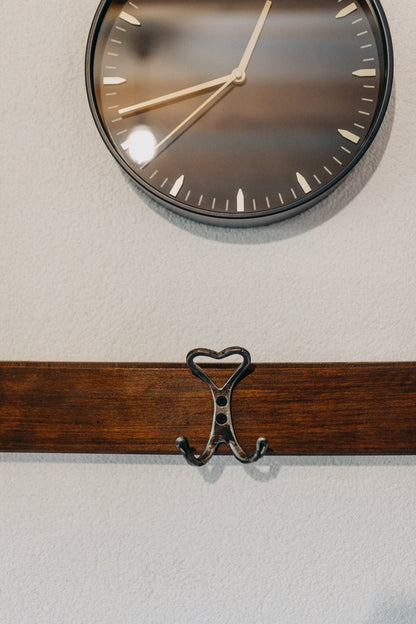 Handmade gift, Custom gift, Hand forged, Anniversary gift Oslo Hook - ForgingSam